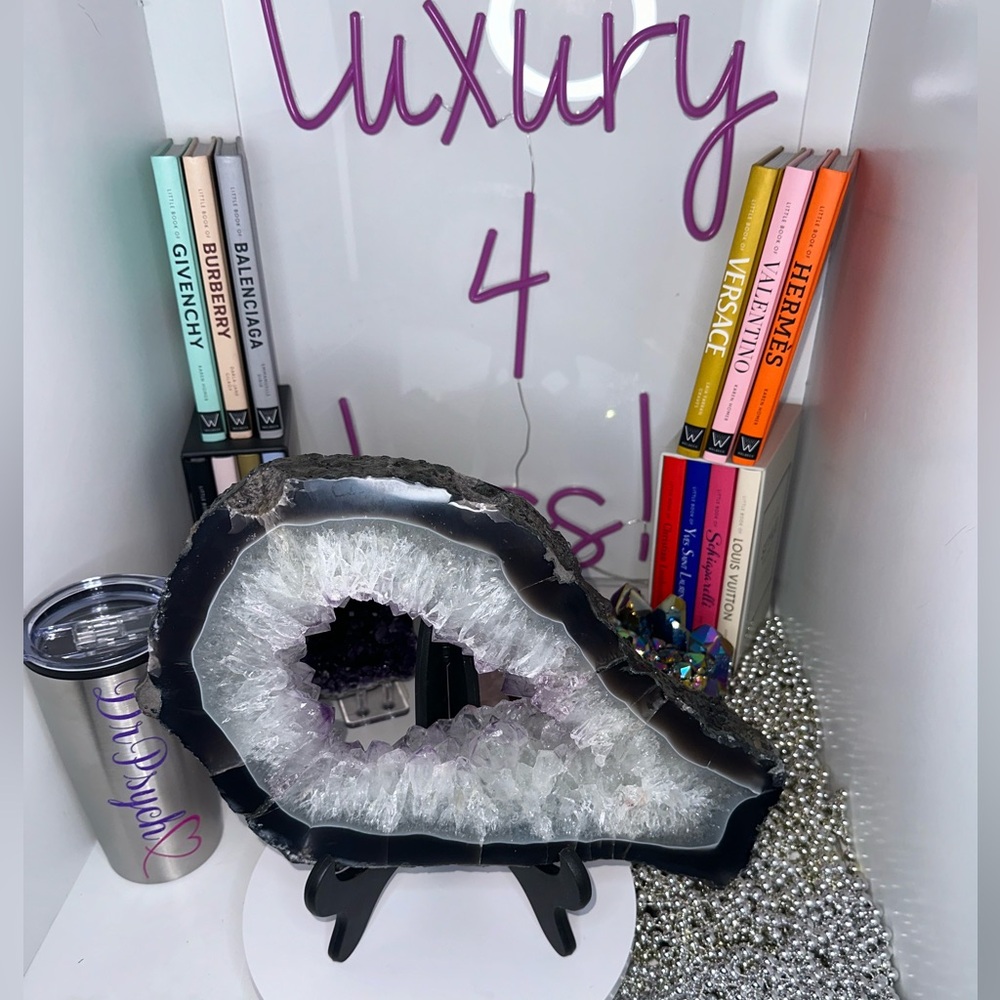 Agate & Amethyst “Mirror Mirror” Sugar Portal - AGMIRPORTL-001 - Picture 4 of 12